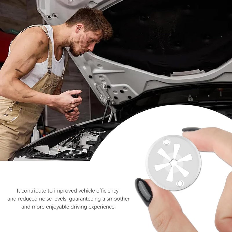 Figpade 5 Set Car Heat Shield Repair Kit with Washers,Exhaust Heat Shield Clips for Underbody,Professional Car Accessories Car Clips Replacement OEM Number 6715468,N90335004,N9033500 - Image 4